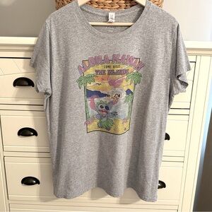 Lilo and Stitch Aloha Hawaii Tropical Tee